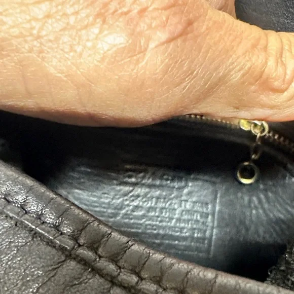 Coach Mini Leather Backpack Glove Tan Turn Lock Vintage Brass hardware - Picture 9 of 16